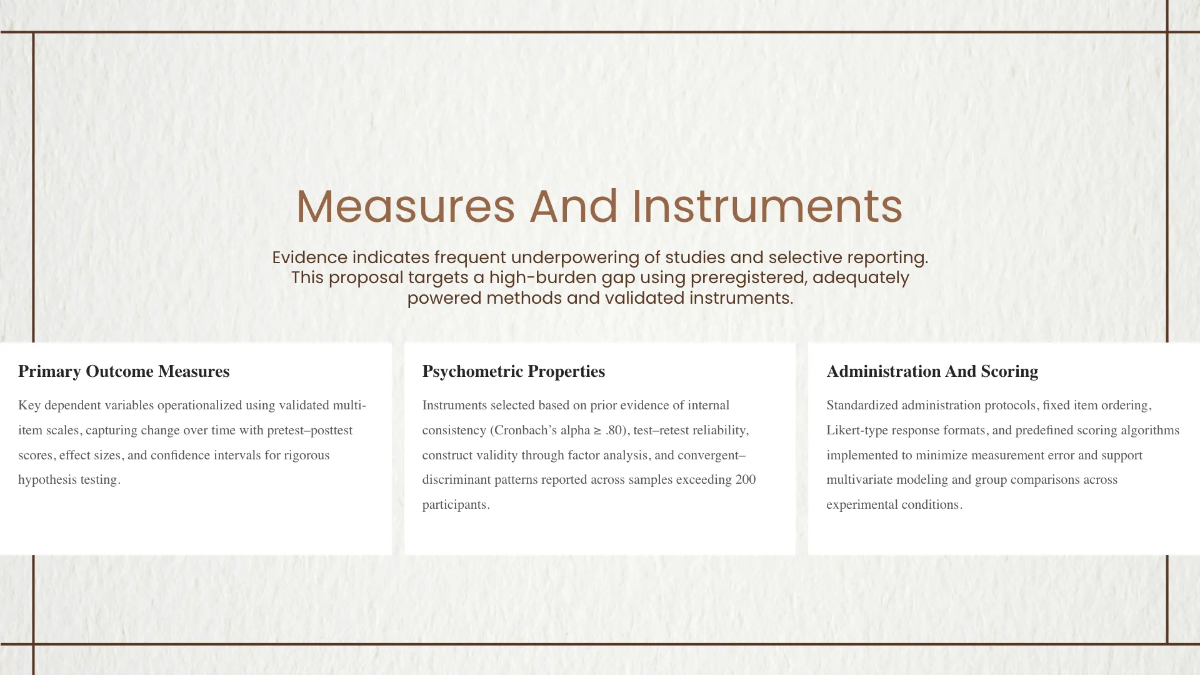 Free Research Proposal Presentation Deck Template to Edit Online