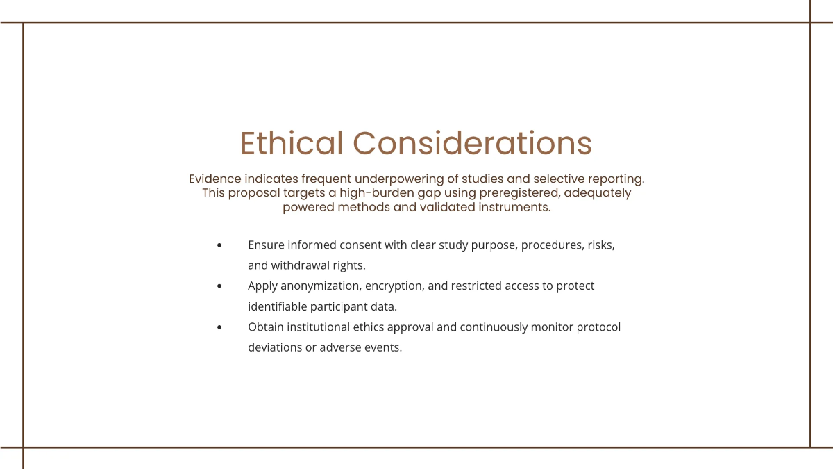 Free Research Proposal Presentation Deck Template to Edit Online