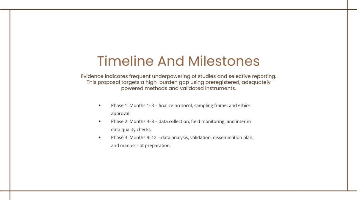 Free Research Proposal Presentation Deck Template to Edit Online