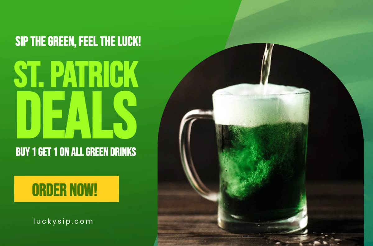 Free St. Patrick's Day Green Banner Template to Edit Online