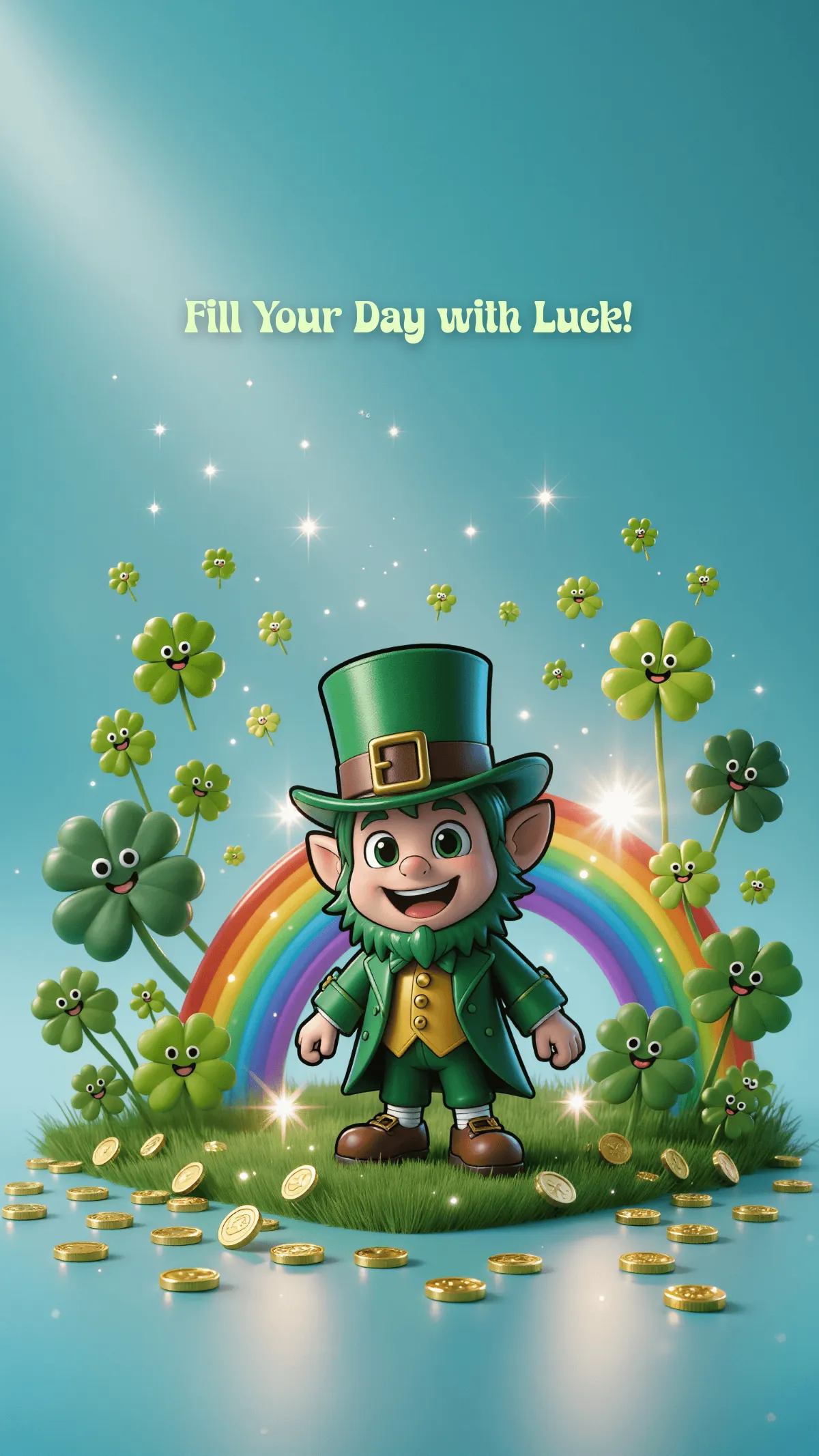 Free Vector St. Patrick's Day Wallpaper Template to Edit Online