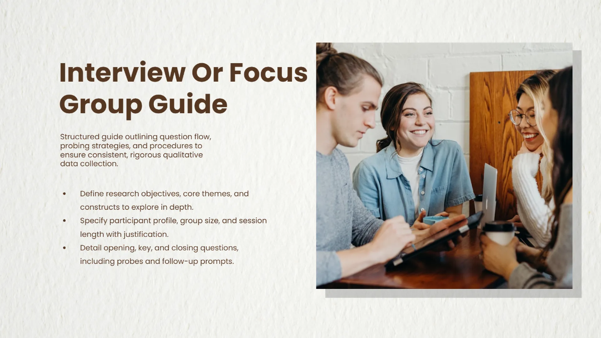 Free Qualitative Project Overview Template to Edit Online