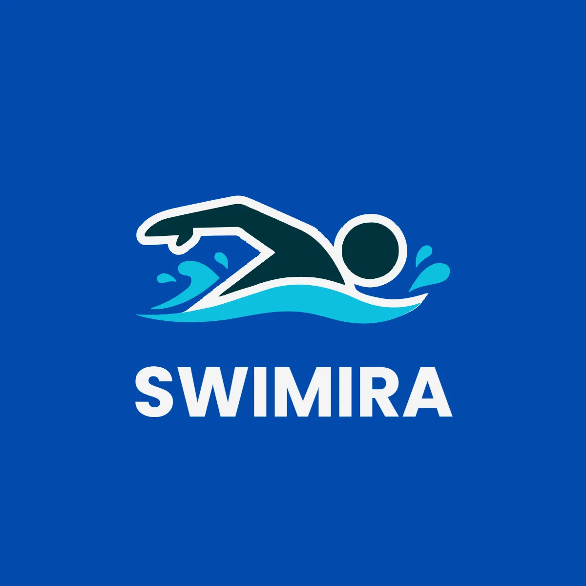 Free Swimming Club Logo Template to Edit Online