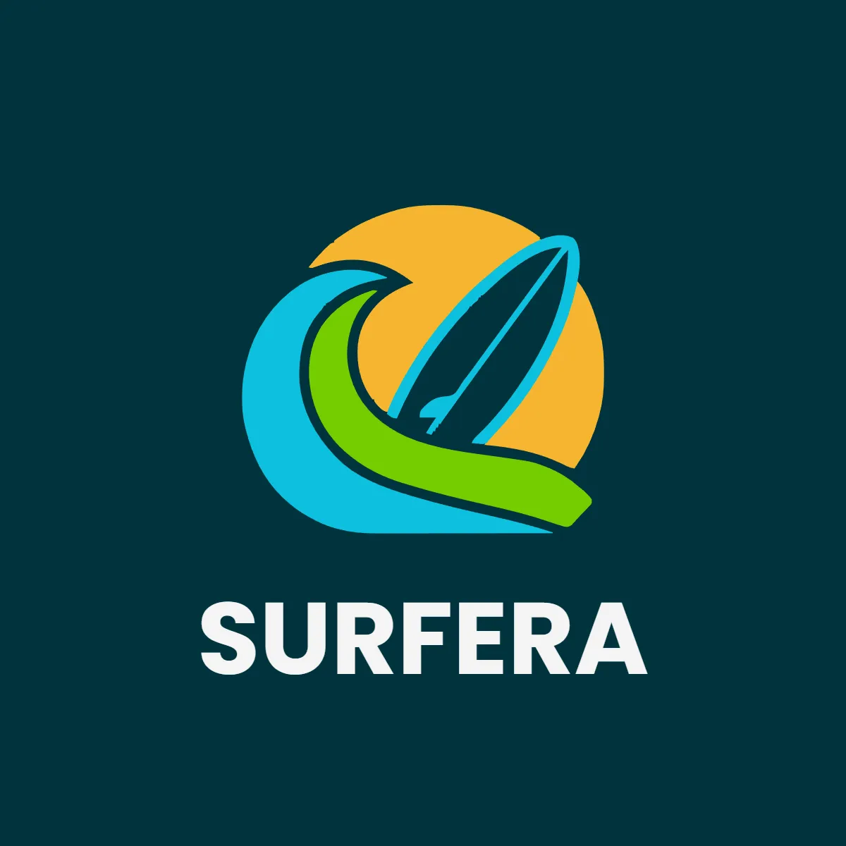 Free Surfing Logo Template to Edit Online