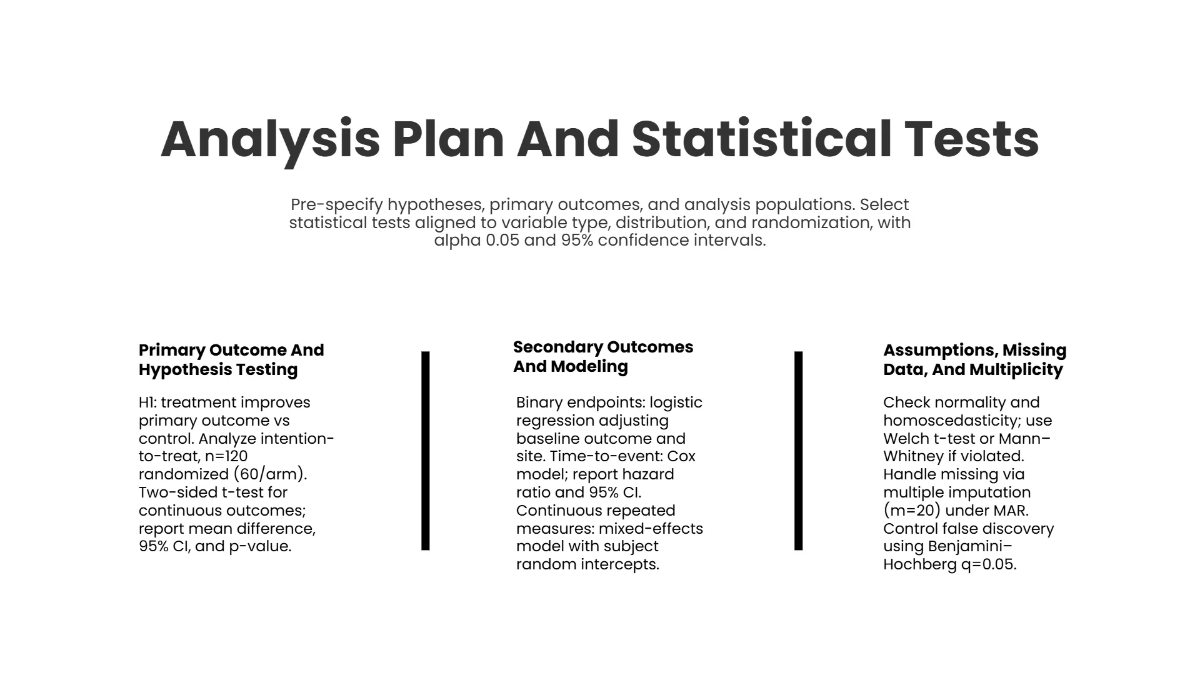 Free Experimental Research Presentation Template to Edit Online