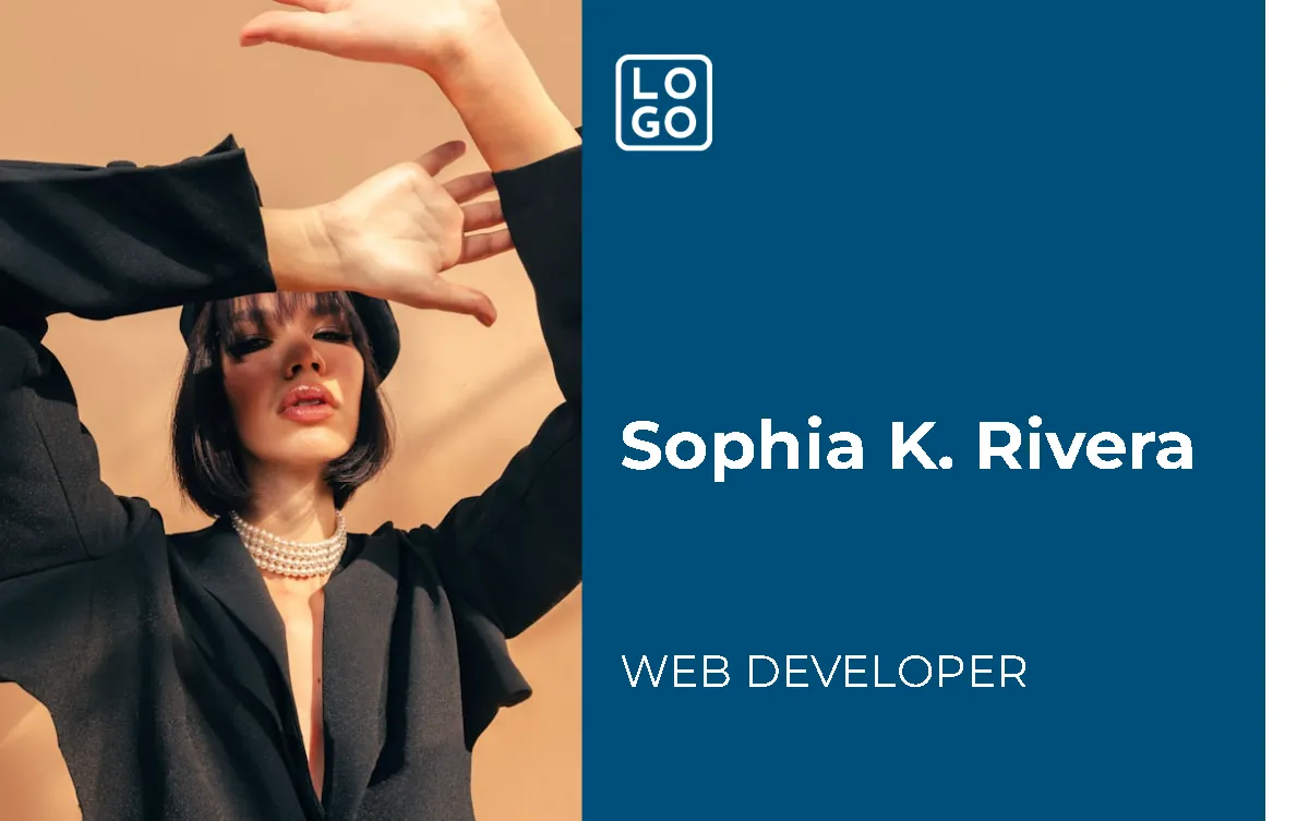 Free Freelancer Personal ID Card to Edit Online