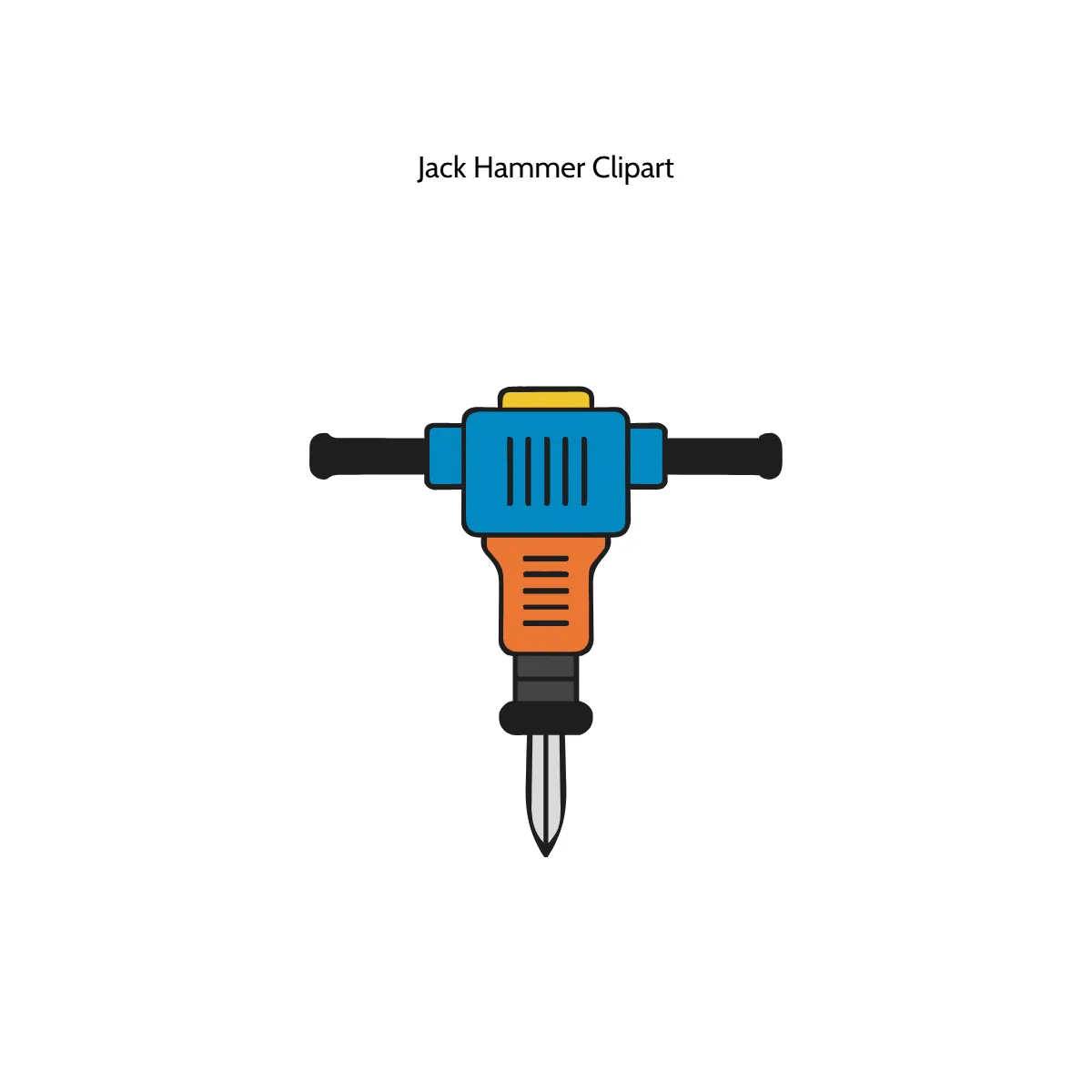 Jack Hammer Clipart