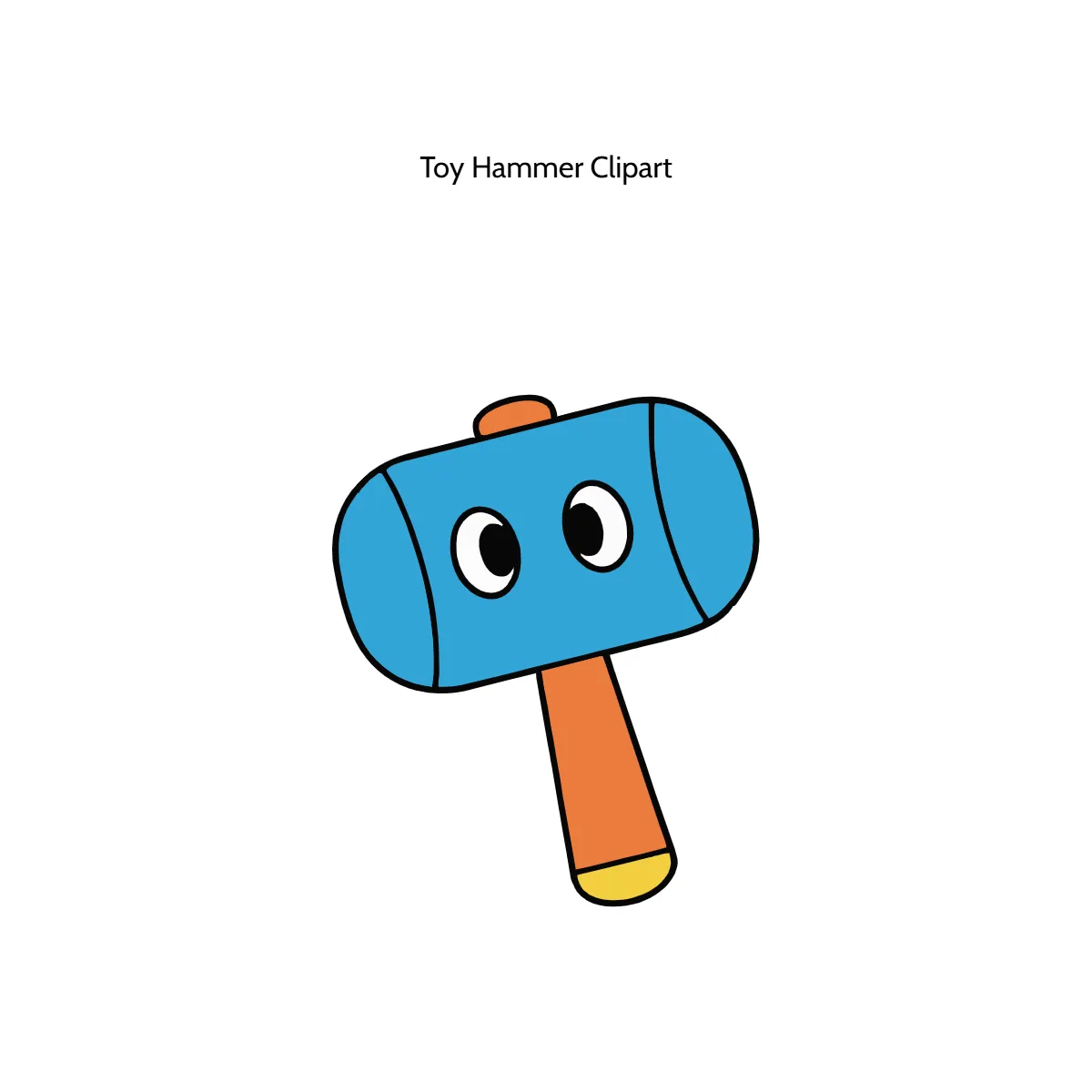 Free Toy Hammer Clipart Template to Edit Online