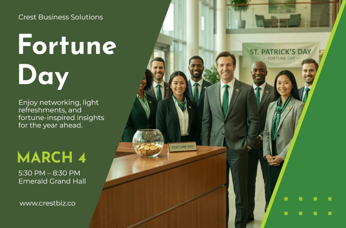 Free Green Fortune St. Patrick's Day Banner Template to Edit Online