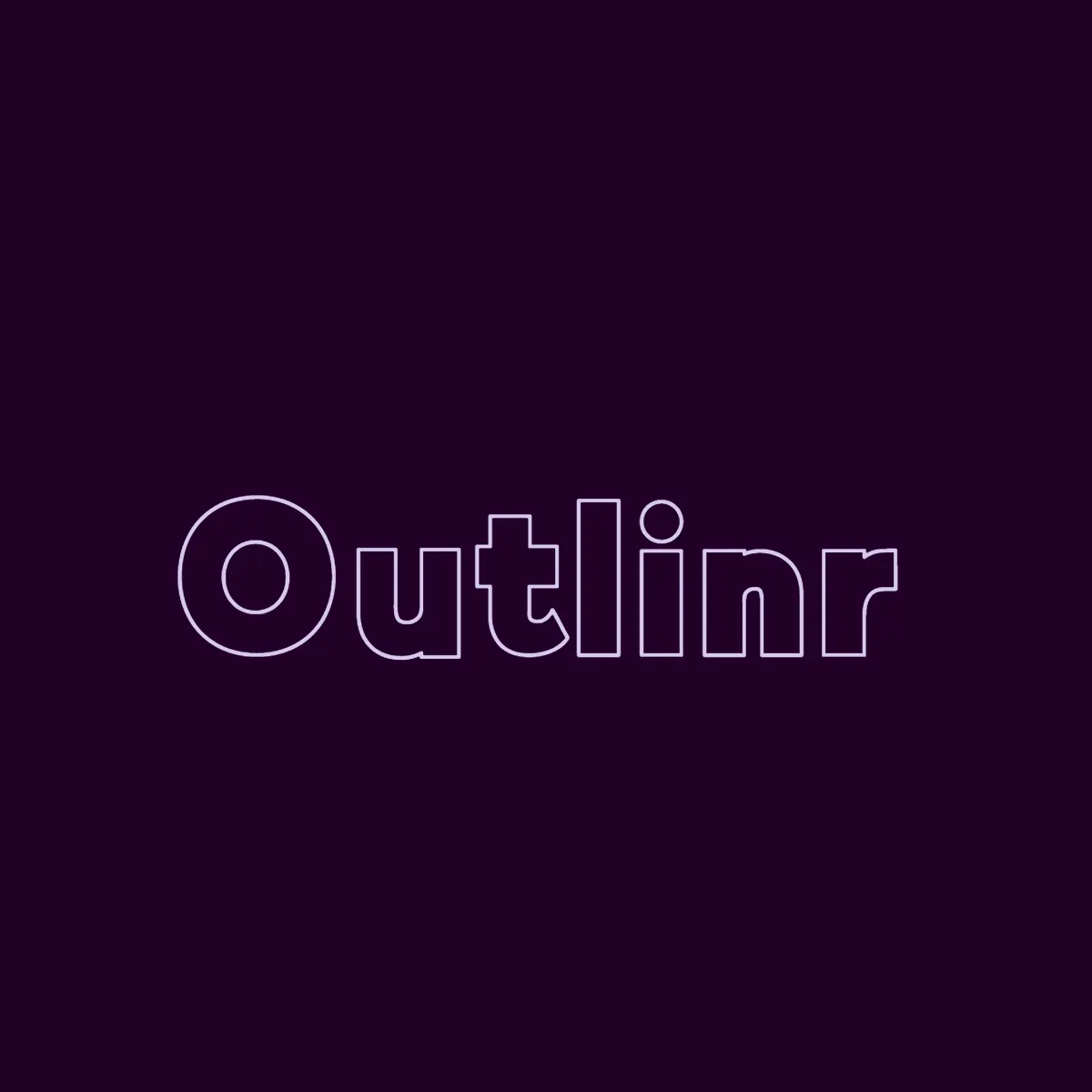 Free Outline Text Logo Template to Edit Online