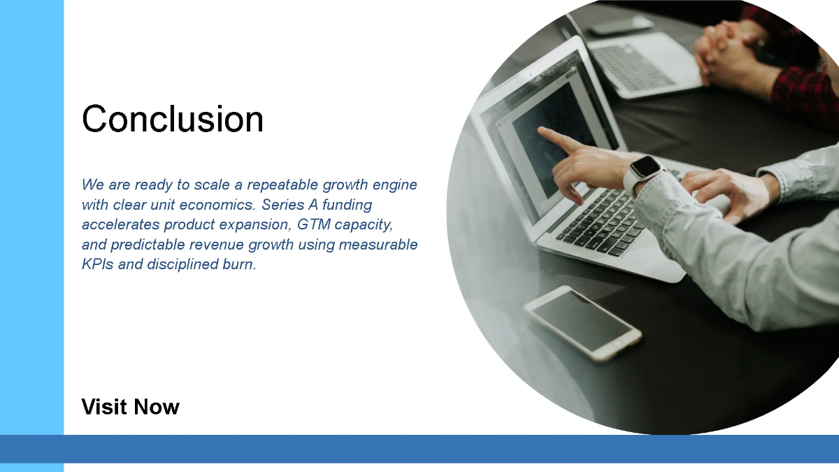 Free Series A Startup Growth Pitch Deck Template to Edit Online