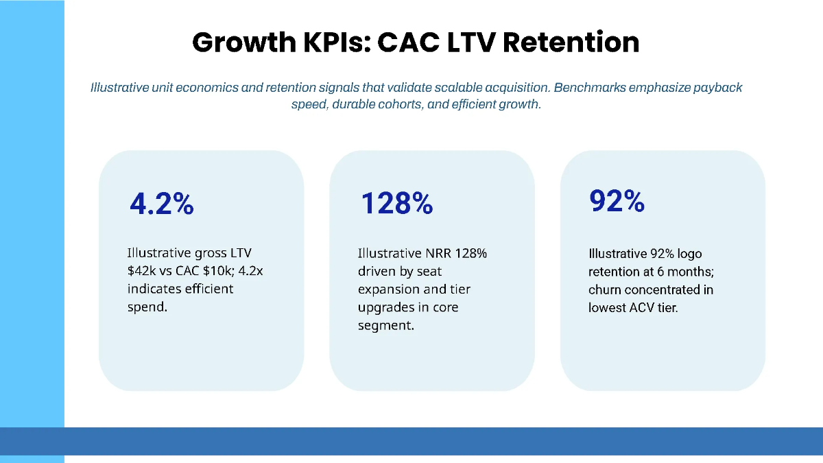Free Series A Startup Growth Pitch Deck Template to Edit Online