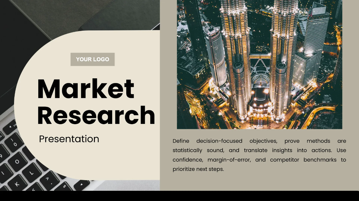 Free Market Research Presentation Template to Edit Online
