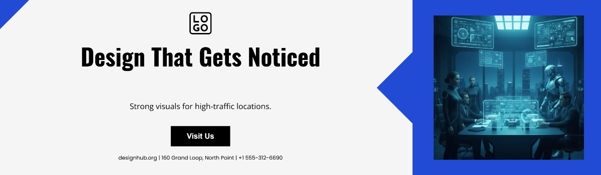 Free Pure Frame Billboard Template to Edit Online