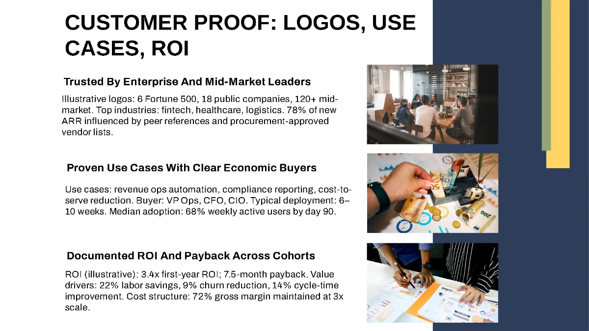 Free Series C Scaling Investor Pitch Deck Template to Edit Online