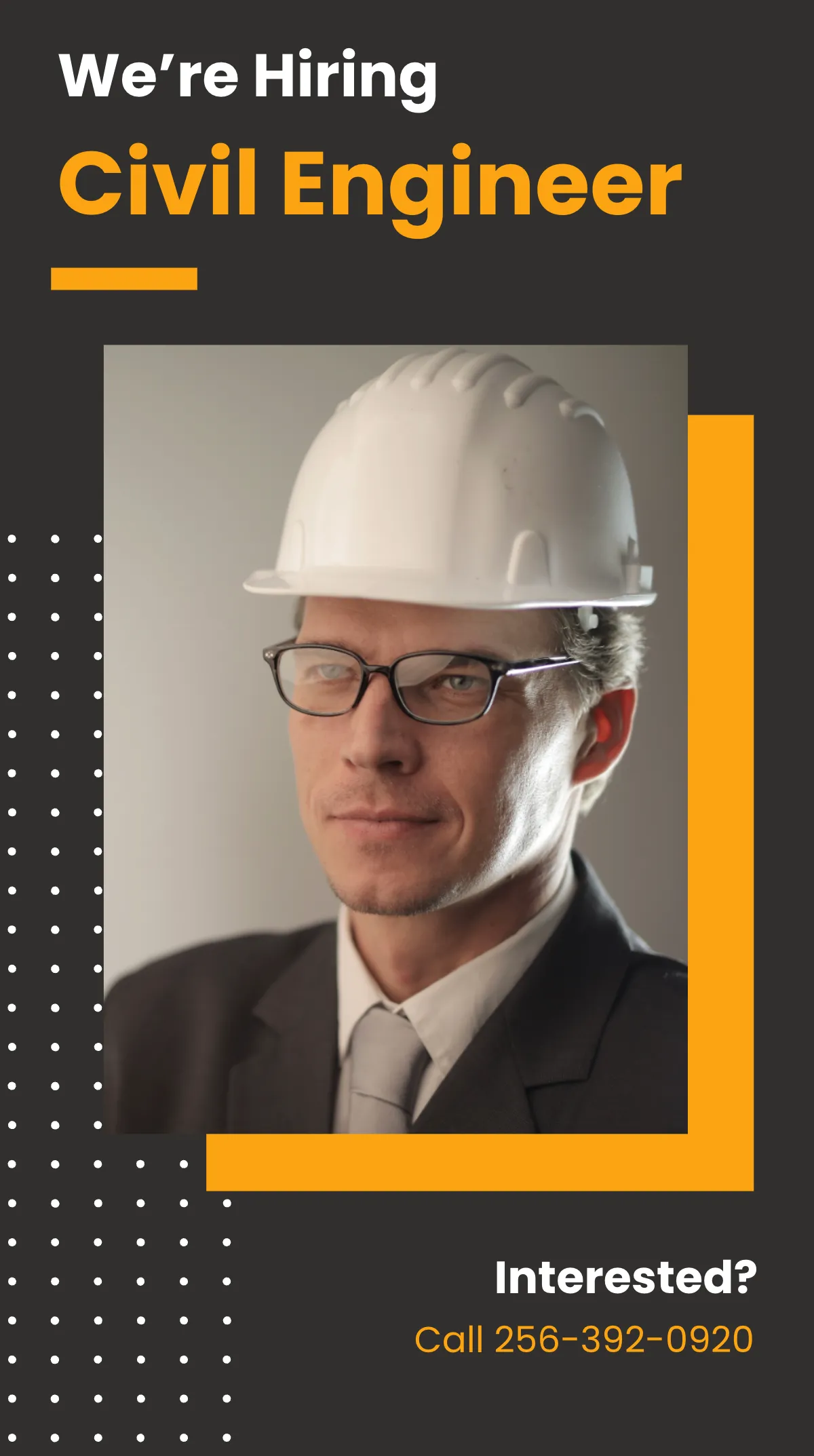 Free Construction Hiring Instagram Story Template to Edit Online Free Construction Hiring Instagram Story Template to Edit Online