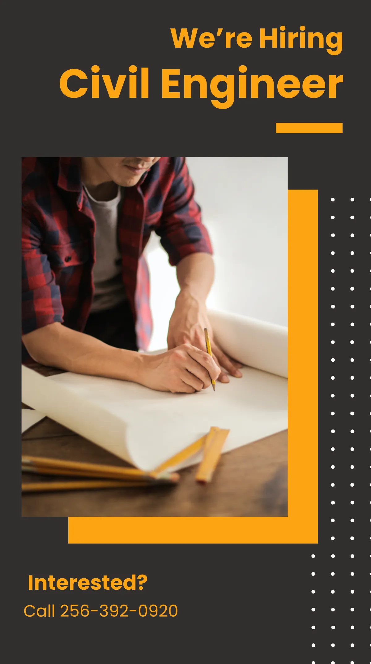 Free Construction Hiring Instagram Story Template to Edit Online Free Construction Hiring Instagram Story Template to Edit Online