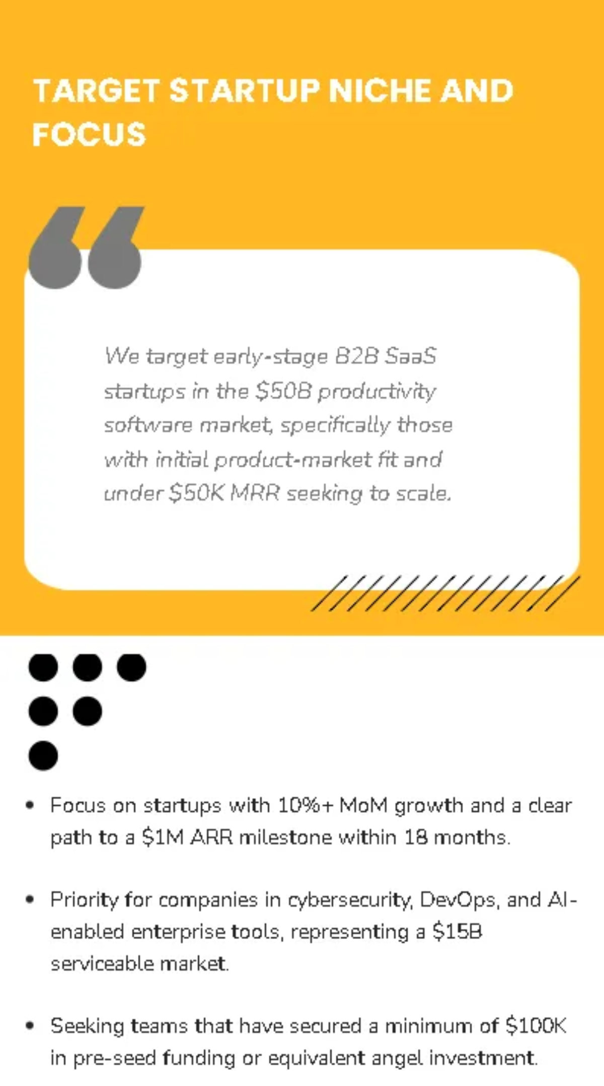 Free Accelerator Program Pitch Deck Template to Edit Online