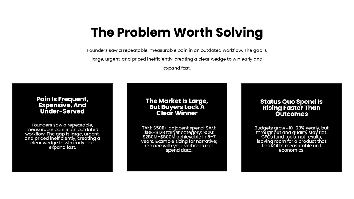 Free Founder Origin Story Template to Edit Online