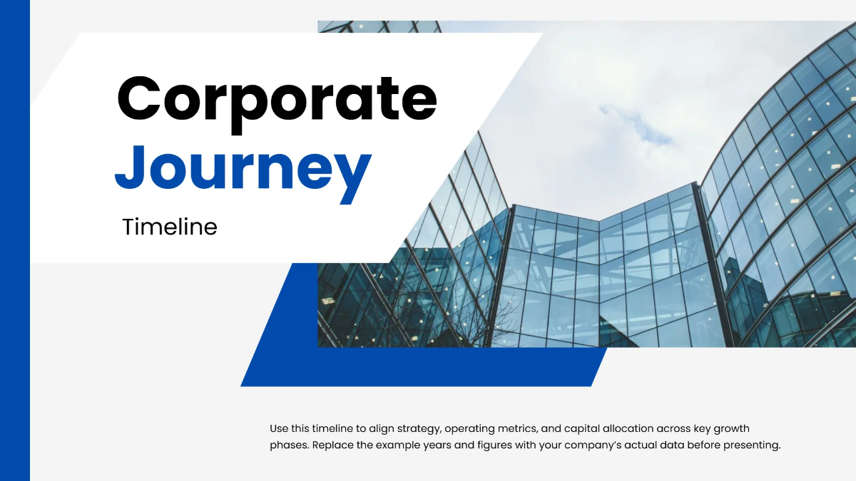 Free Corporate Journey Timeline to Edit Online