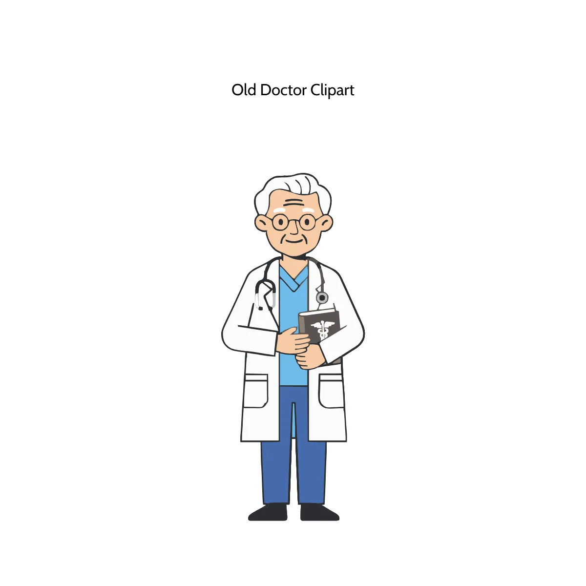 Free Old Doctor Clipart Template to Edit Online