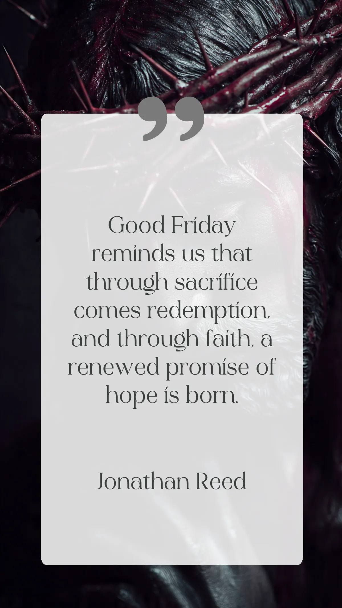 Free Good Friday Redemption Quotes Template to Edit Online