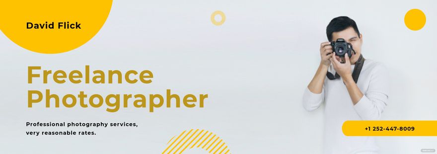 Free Photography Tumblr Banner Template