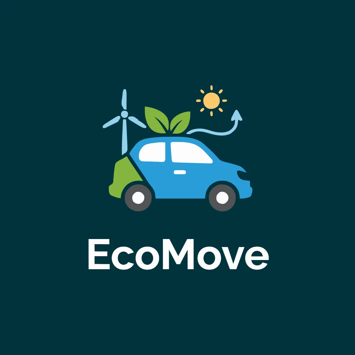 Free Eco Transport Logo Template to Edit Online