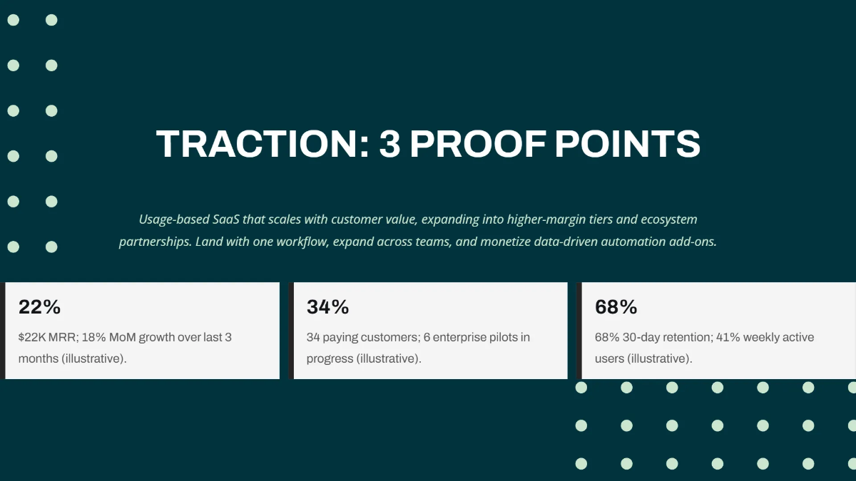 Free Demo Day Startup Investor Pitch Deck Template to Edit Online