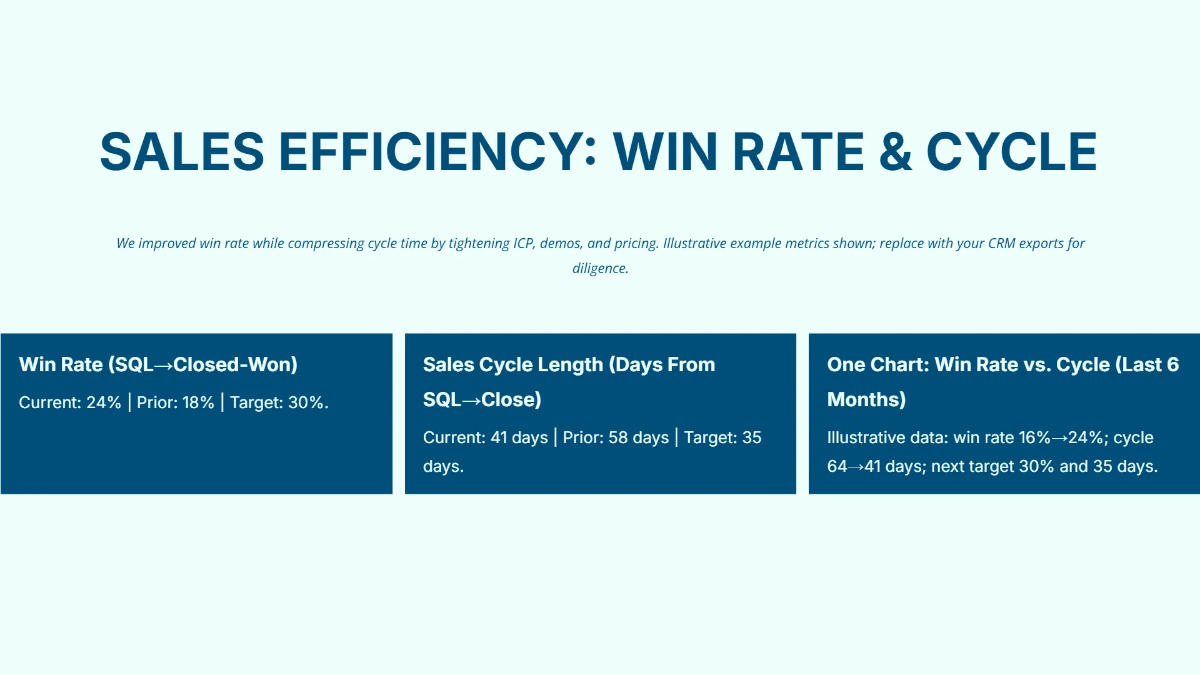 Free AI Startup Traction & Metrics Pitch Deck Template to Edit Online