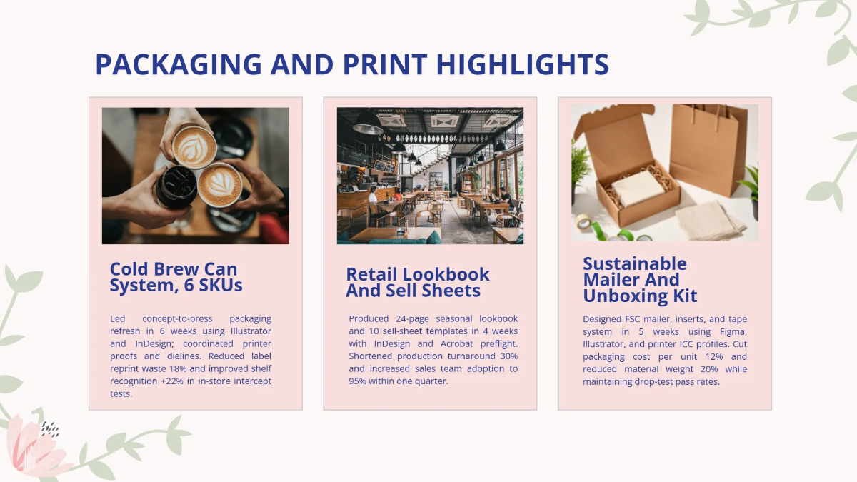 Free Visual Designer Portfolio Presentation Template to Edit Online