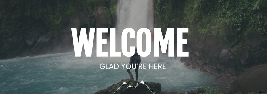 Tumblr Welcome Banner Template