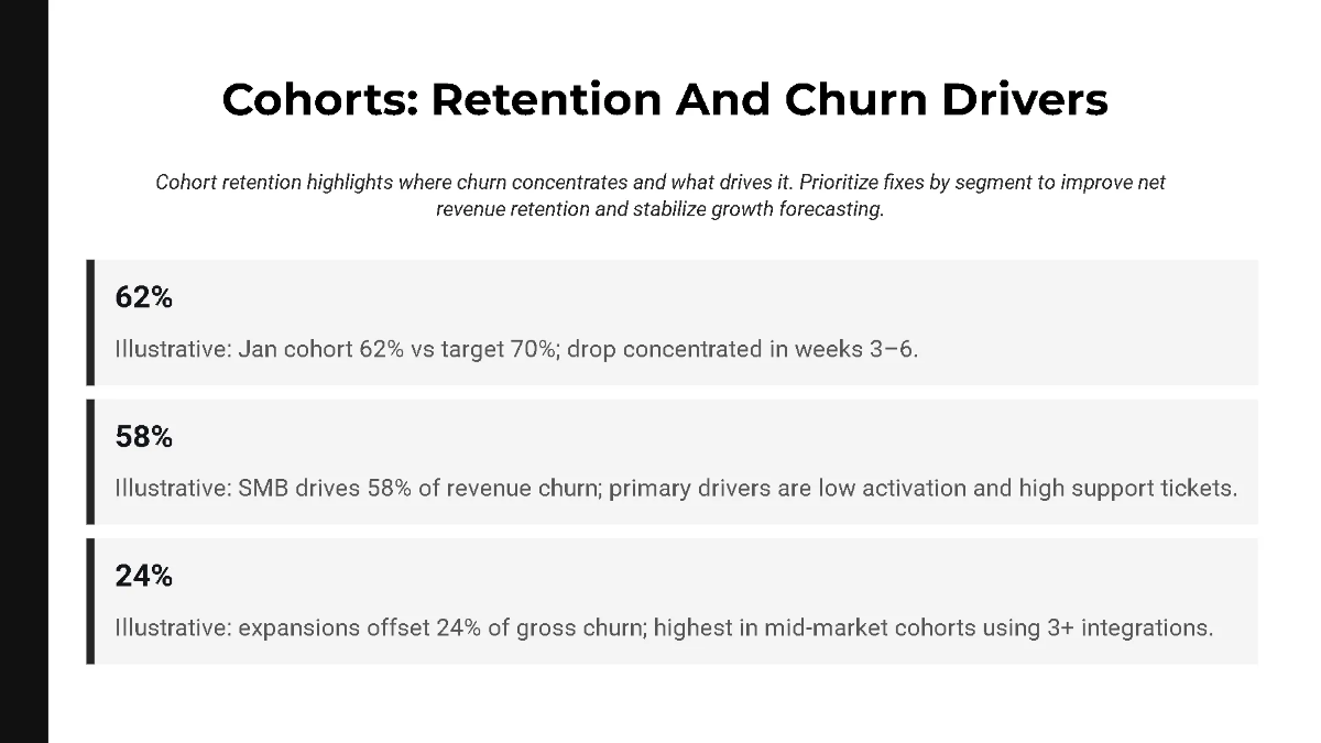 Free Startup KPI Dashboard Pitch Deck Template to Edit Online