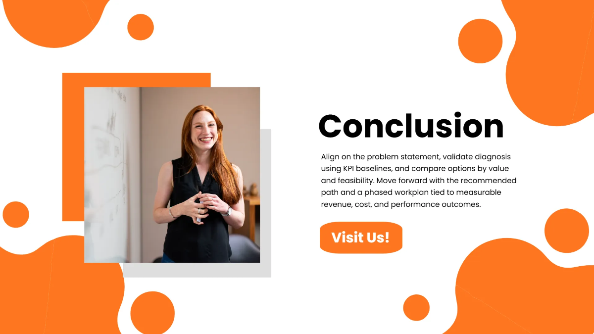 Free Consulting Framework Presentation Template to Edit Online