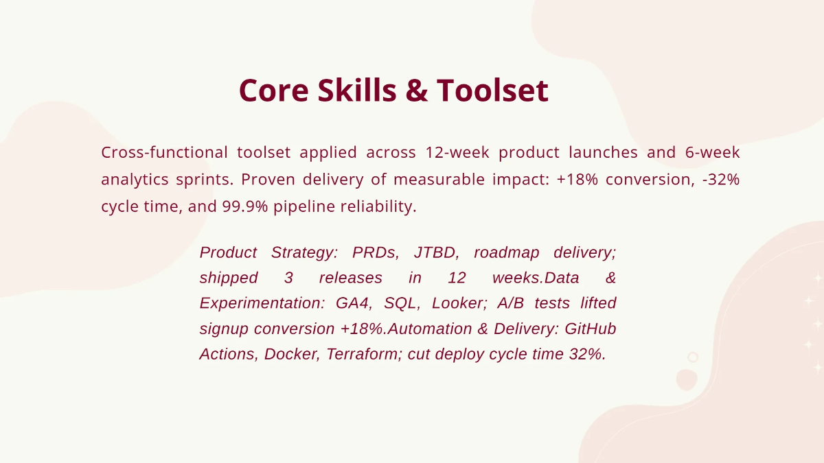 Free Portfolio Presentation with Work Showcase Template to Edit Online