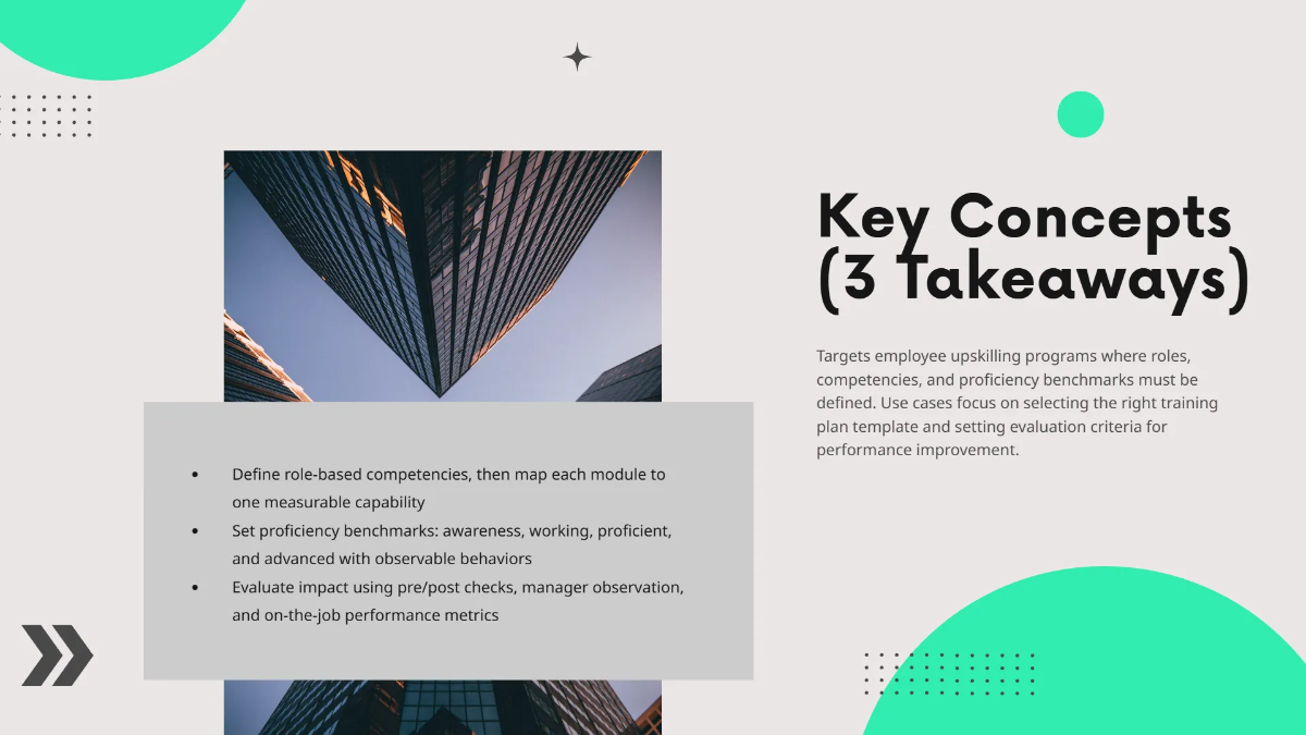 Free Training and Workshop Presentation Slides Template to Edit Online
