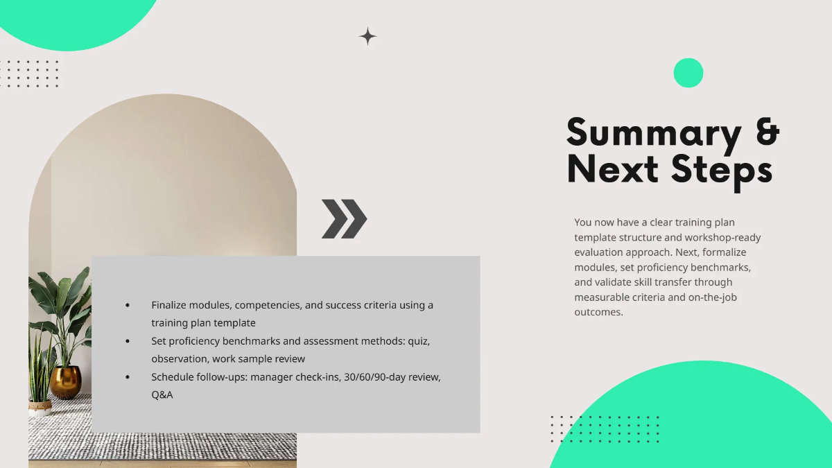 Free Training and Workshop Presentation Slides Template to Edit Online