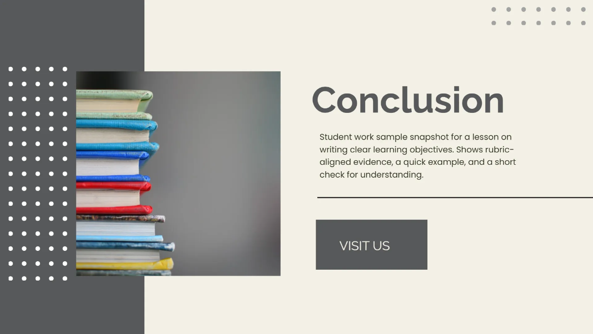 Free Educational Lesson Presentation Template to Edit Online