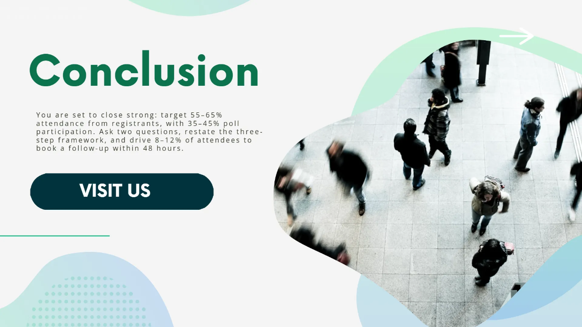 Free Webinar Presentation Slide Deck Template to Edit Online