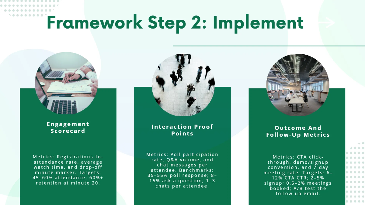 Free Webinar Presentation Slide Deck Template to Edit Online