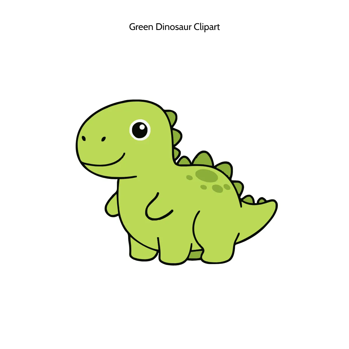 Free Green Dinosaur Vector Clipart (PNG, SVG) to Edit Online