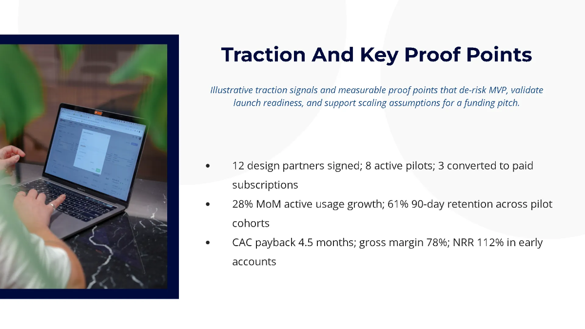 Free Product Roadmap & Funding Pitch Deck Template to Edit Online