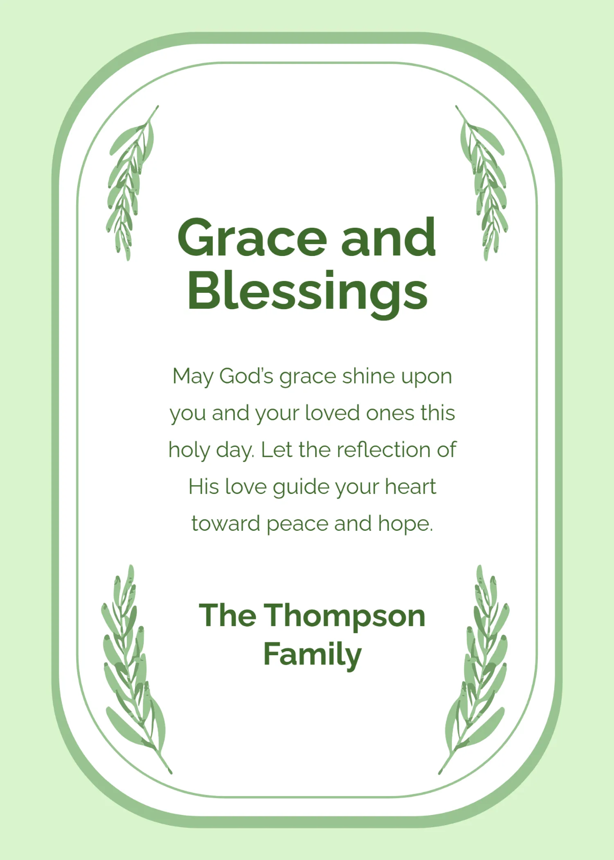 Free Spiritual Grace Good Friday Wishes Template to Edit Online