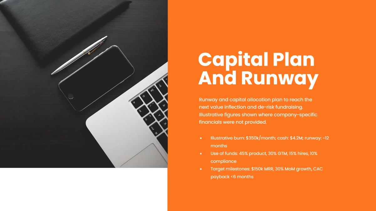 Free Investor Update Presentation Template to Edit Online