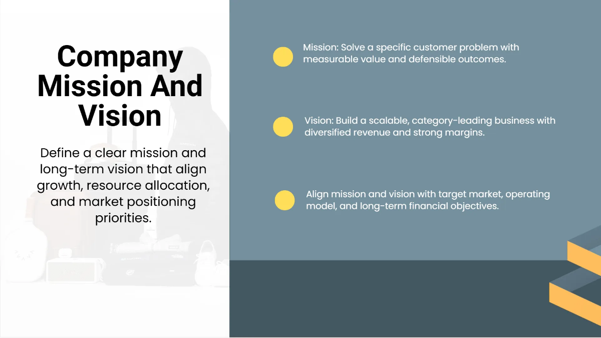 Free Business Plan Presentation Deck Template to Edit Online