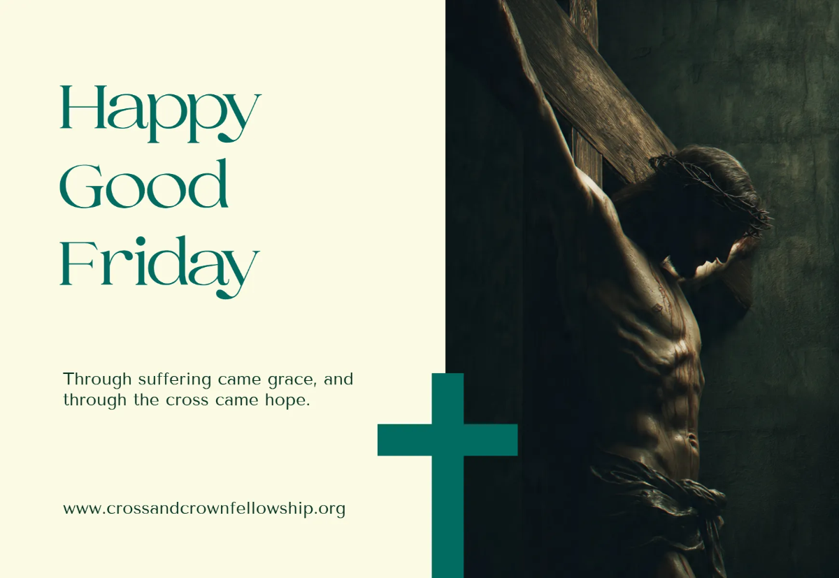 Free Animated Good Friday Card Template to Edit Online