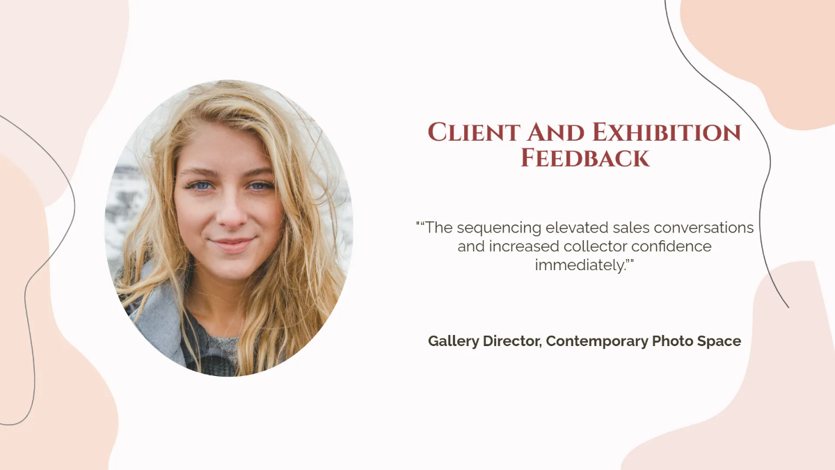 Free Art & Photography Portfolio Presentation Template to Edit Online