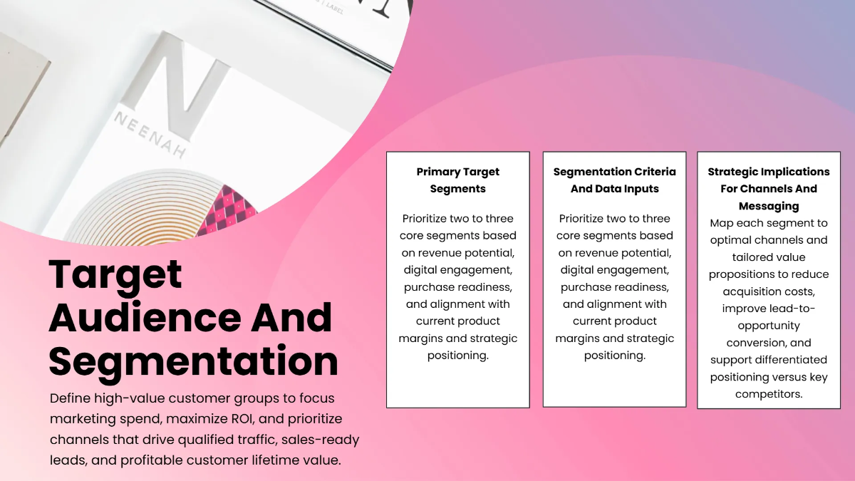 Free Digital Marketing Strategy Presentation Template to Edit Online