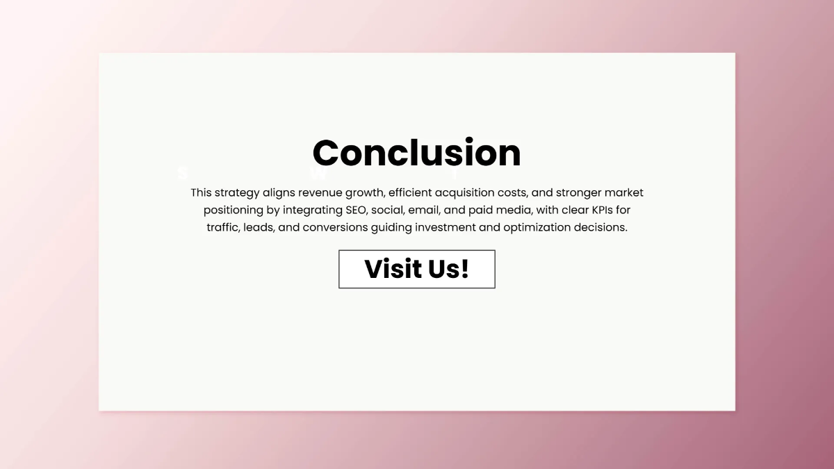 Free Digital Marketing Strategy Presentation Template to Edit Online