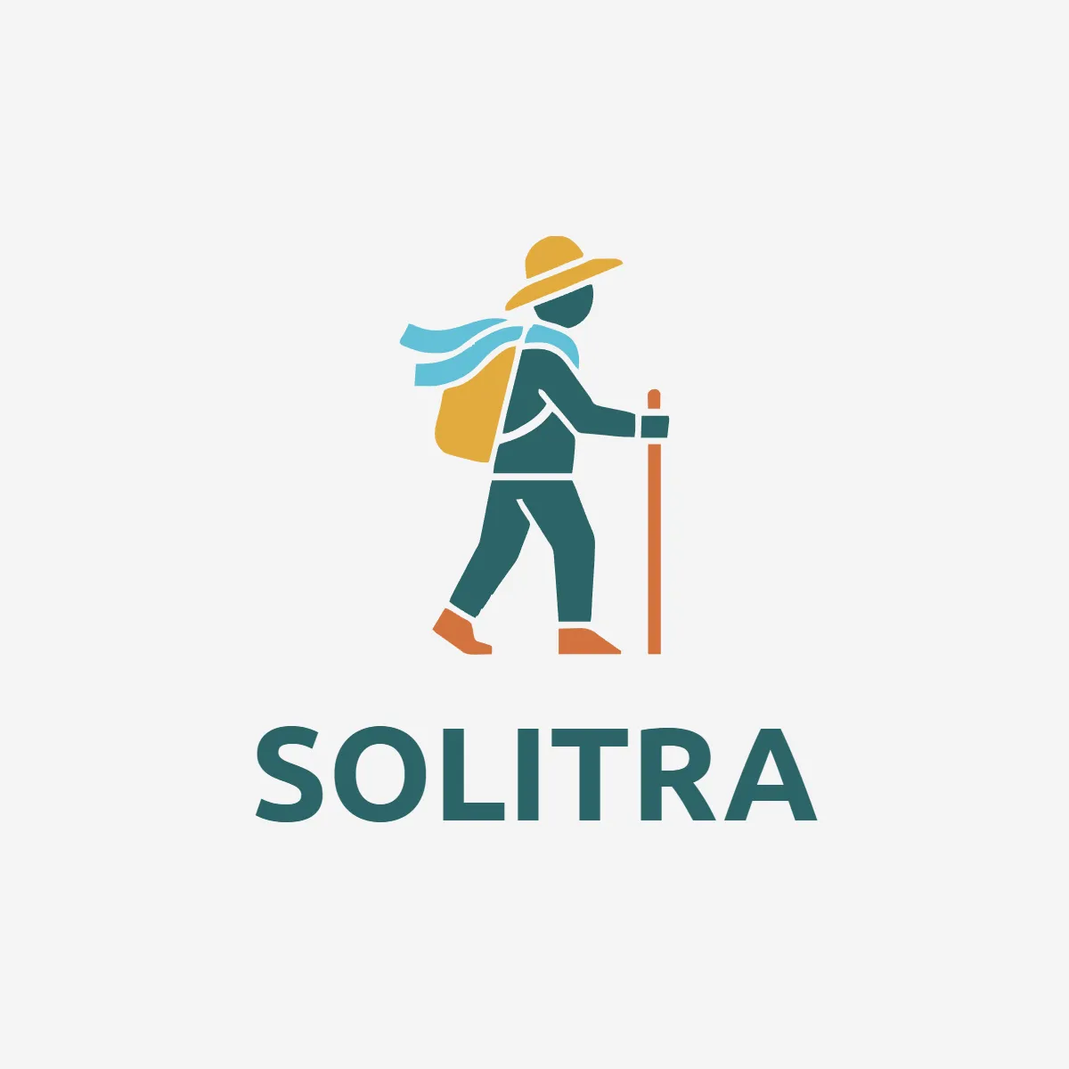 Free Solo Travel Logo Template to Edit Online